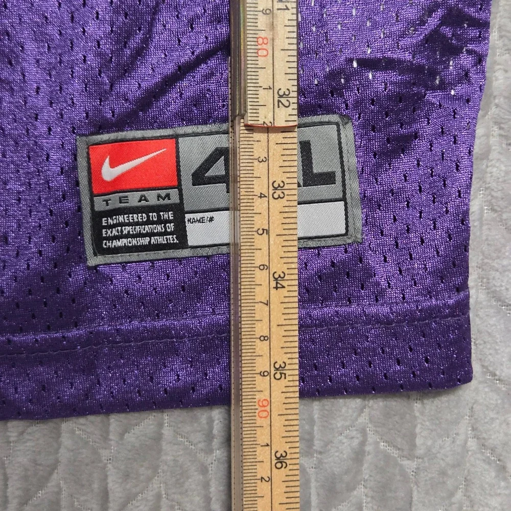 Nike Baltimore Ravens Peter Boulware 58 Jersey Mens 4XL Purple NFL Mesh Vintage
